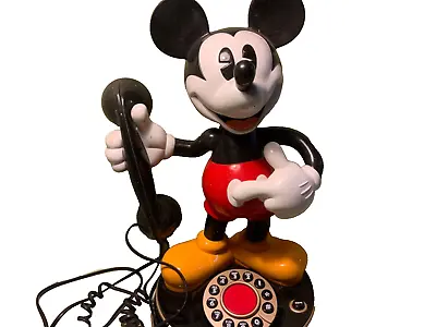 Mickey Mouse Phone Segan Product NOT WORKING FOR DISPLAY ONLY! SFH-32742 • £35