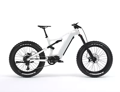 M  Dengfu E56 Carbon Fat Bike Suspension Electric Bicycle Ebike M620 1040wh 10S • $4250