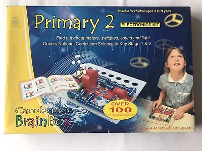 Primary 2 Electronics Kit By Cambridge BrainBox • £14.99