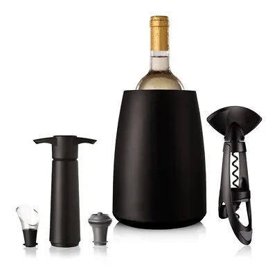 $50 • Buy Vacu Vin Gift Set Elegant, 5-Piece, Wine Cooler, Vacuum Pump, Accessories, 38906