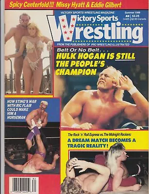 Victory Sports Wrestling Magazine 1988 Eddie Gilbert Missy Hyatt Hulk Hogan WWF • $14.99