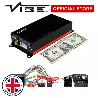 Car Amplifier Plug & Play BMW 5 Series E60 520 Watts 4 Channel Powerbox65.4 Amp • $186.67