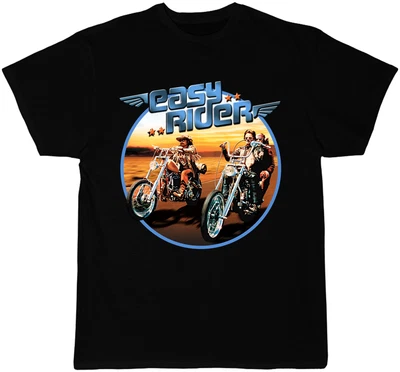 $22.98 • Buy Easy Rider T Shirt - Dennis Hopper - 60's Movie Classic Poster Art - New