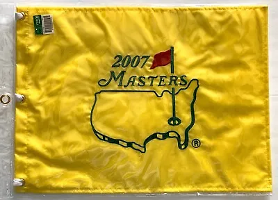 $49.95 • Buy 2007 Masters Flag Augusta National Golf Zach Johnson Wins Pga New