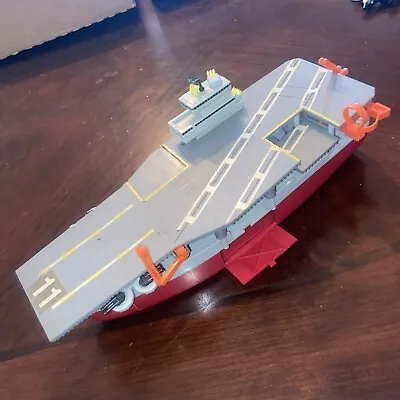 Vintage 1988 Micro Machines Aircraft Carrier Galoob Incomplete  • $25