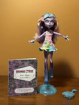 Monster High Haunted Spirits River Styxx. Diary. Accessories. Stand. 2014 Mattel • $19.99