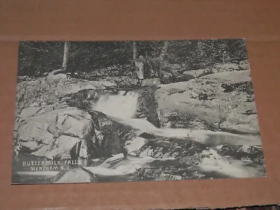 Mendham Nj - Buttermilk Falls - 1908 Used Postcard - Morris County • $5.75