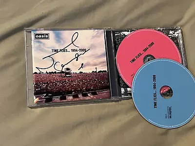 Rare Oasis Noel Gallagher Signed Time Flies Autograph Signed CD • £38.60