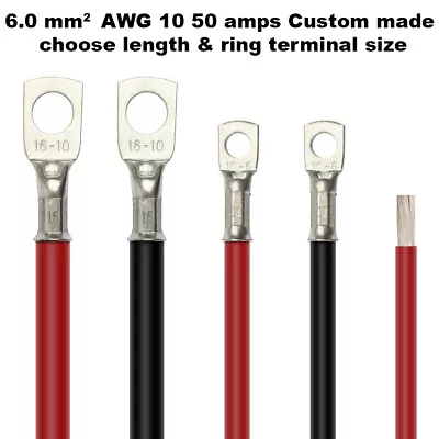 £40.80 • Buy OceanFlex Flexi Tinned Battery Cable 6.0mm² AWG 10 For Boats, Cars, Solar Panels