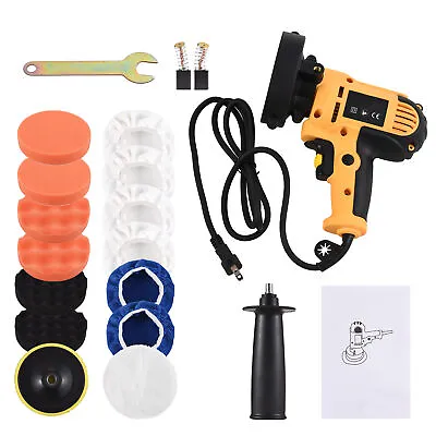 50-60Hz Electric Car Polisher Kit 700W Auto Car Buffer Machine 600-3700RPM K7H1 • $39.39