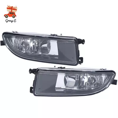 Pair Halogen Fog Lights Passenger+ Driver Side Fog Lamps For VW Beetle 2012-2016 • $68.40