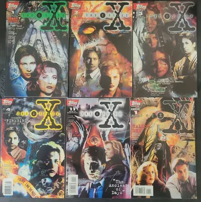 The X-files Set Of 8 Issues (1995) Topps Comics First Collectors Edition #1! • $17.49