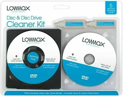 £3.39 • Buy 🔥Laser Lens Cleaner Cleaning Kit PS3 XBOX 360 BLU RAY DVD PLAYER CD DISC Car UK