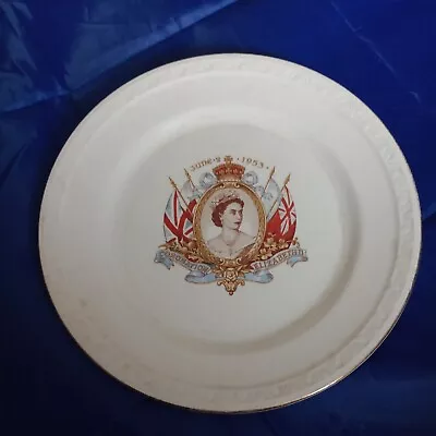 Queen Elizabeth Ii Coronation Plate June 2nd 1953 • £5