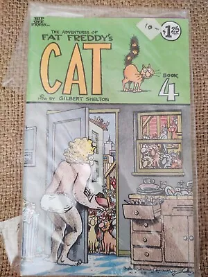 The Adventures Of Fat Freddy's Cat Book 4 Rip Off Press The Freak Brothers • £8.04