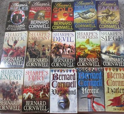 Bernard Cornwell - Large Selection - Complete Your Collection Combine Shipping • £5.16
