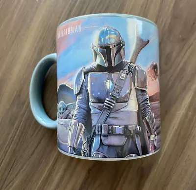 Disney Star Wars Mandalorian Grogu The Child Coffee Cup Mug Baby Yoda 20 Oz • $9