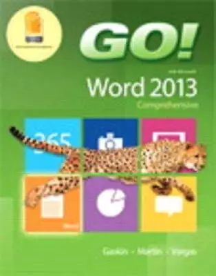 GO With Microsoft Word 2013   MyITLab With Pearson EText -- Access Card - GOOD • $14.27