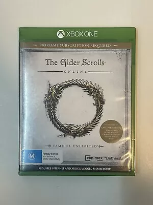 THE ELDER SCROLLS Online XBOX ONE PAL Game TAMRIEL UNLIMITED • $3.50