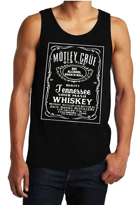 Motley Crue N Rock Band Black Tank Top Men's Sizes • $12.99