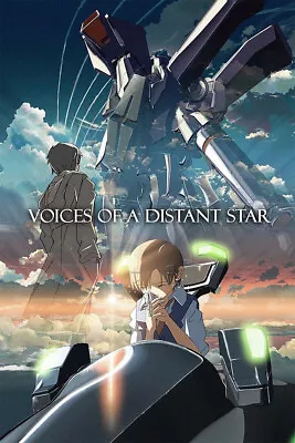 Voices Of A Distant Star Science Fiction Anime Film Wall Art - POSTER 20 X30  • $23.99