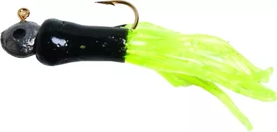 Betts Mini Tube Jig 1/32 Oz Black/Chartreuse 3/Pack 54-3-3-23 • $6.47