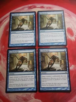 4x Artful Dodge Dark Ascension Pauper Edh Cube Staple Mint • $1