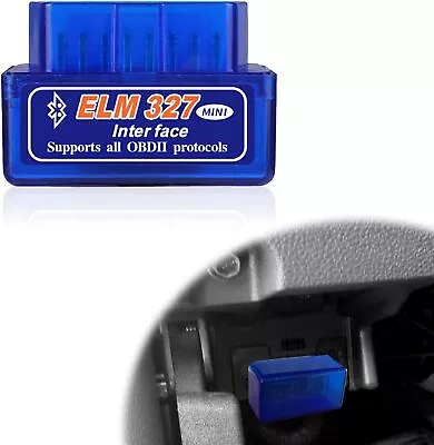 ELM327 OBD2 Code Reader Bluetooth Auto Diagnostic Tool OBDII Scanner • $5.89