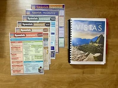 Vistas Introduccion A La Lengua Espanola (6th Edition) Lessons 1-18 Bundle Lot • $69.95