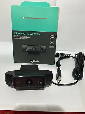 Logitech Pro C920 Full HD Webcam 1080p • £26