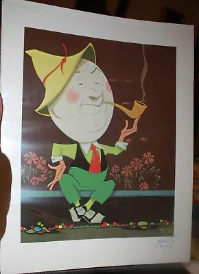 Vernon Grant Signed Original Print  Humpty Dumpty Wall  Famous Illustrator Imps • $25