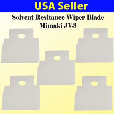 5x Solvent Resistant Wiper Blade For Mimaki JV3 DX3 JV3-160SP US Seller • $10.50