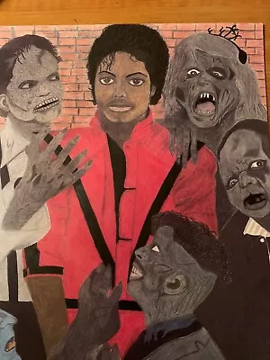 Michael Jackson Thriller Portrait • $50