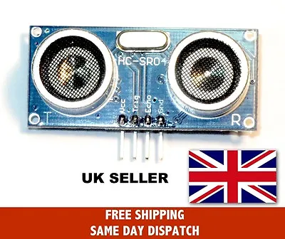 £2.75 • Buy Ultrasonic Range Finder HC-SR04 Distance Measuring Sensor Arduino, UK Seller