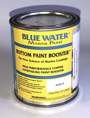 Blue Water Marine Bottom Paint 4500-B Booster Slime Control Additive Pint-SHIP24 • $118.88