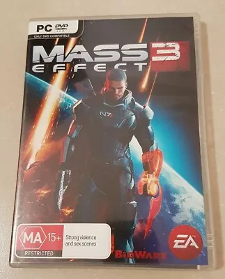 Mass Effect 3 + Manual (PC Windows) • $10