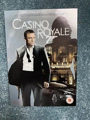 James Bond Casino Royale 2006 2 Disc Collectors Edition DVD Daniel Craig Judi • £3