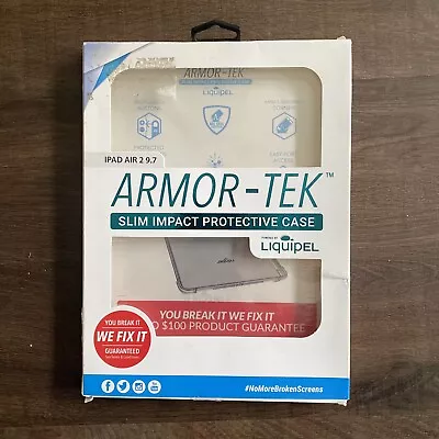 Ipad Air 2 9.7 Armor-Tek Military Spec Protective Clear Case  • $12