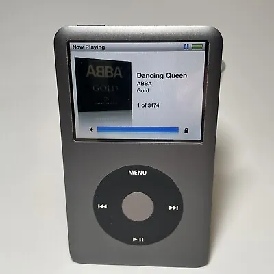 £84.99 • Buy Apple IPod Classic 7th Gen 160GB Tested Working Condition Space Grey