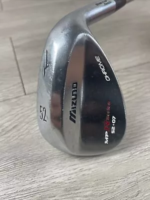 Mizuno MP R Series Chrome 52-07 52° Wedge Dynamic Gold Steel S300 35.5” • $29.85