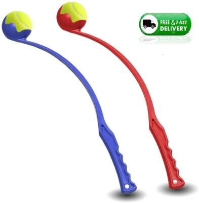 £5.49 • Buy Ball Thrower Launcher Dog Toy Walking Fetch Play Dog Ball Thrower Outdoor Garden