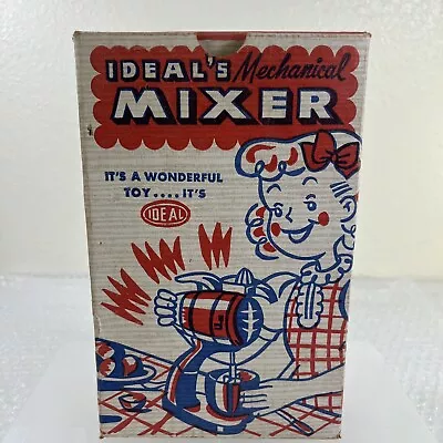 1950’s Vintage IDEAL'S MECHANICAL MIXER TOY For Parts! • $15.50