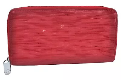 Authentic Louis Vuitton Vintage Epi Zippy Long Wallet Purse Red M60304 LV K6864 • $0.99