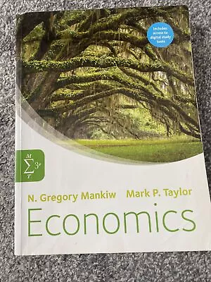 Economic N. Gregory Mankiw And Mark P. Taylor • £10