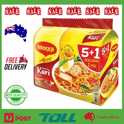 Maggi Noodle Curry Instant Noodles 79G*5 Multipack • $7.77