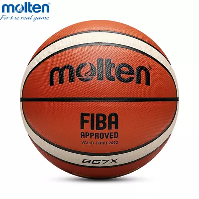 Molten Original Basketball GG7X FIBA​​ Official Game Ball PU Training Match Ball • $56.99