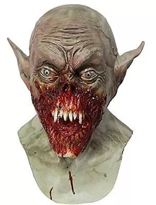 Scary Latex Zombie Vampire BAT Mask Deluxe Bloody Demon Fancy Dress Halloween • £22.99