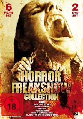 Horror Freak Show Box (DVD) (FSK 18) - DVD  OULN The Cheap Fast Free Post • £5.93