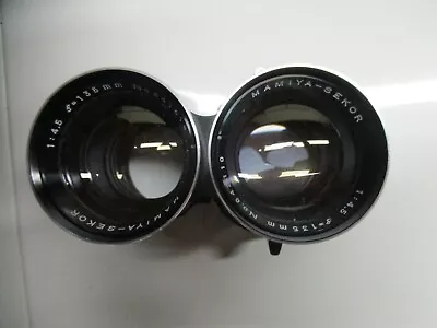 Mamiya -sekor 135mm F4.5 Tlr Camera Lens For C33 C330 C220 Etc. • $75