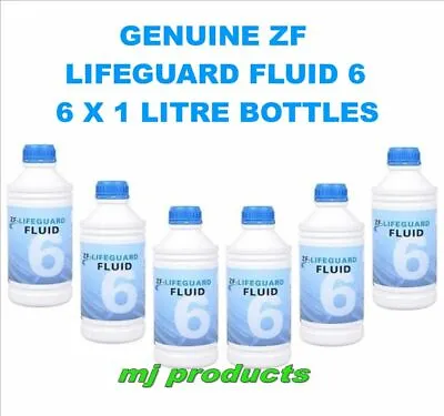 $239 • Buy ZF Lifeguard Fluid 6 Ford / BMW/  Land Rover & Jaguar 6HP26 Transmission X 6 ...